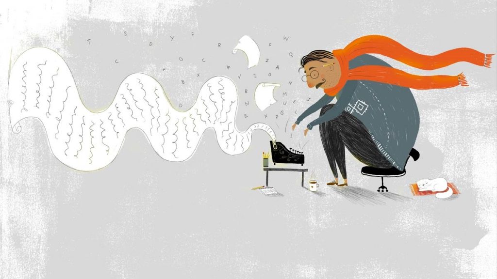 Tudo vale a pena quando a escrita é plena